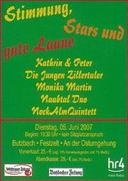 Stimmung, Stars und gute Laune