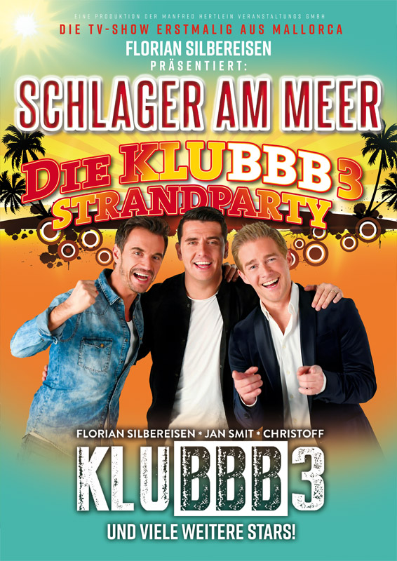 Schlager am Meer - Die KLUBBB3-Strandparty